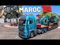 Direction la capitale du maroc  map maghreb euro truck simulator 2