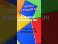 BAYRAMINIZ MÜBAREK OLSUN HAYIRLI BAYRAMLAR