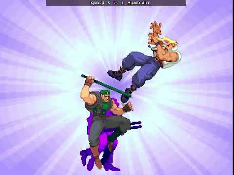 Kyokuji vs MiamiX-Alex / Alex Navarro [Street Fighter Alpha 3 / Zero 3] [Fightcade] Nov '22