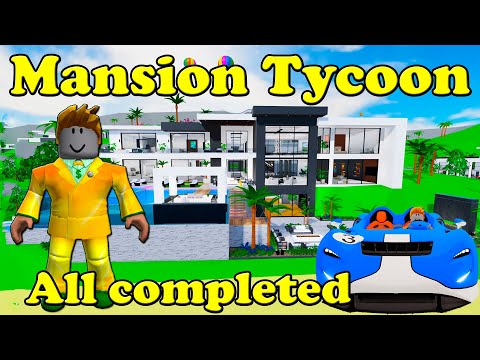 Roblox Mansion Tycoon All Houses are Completed