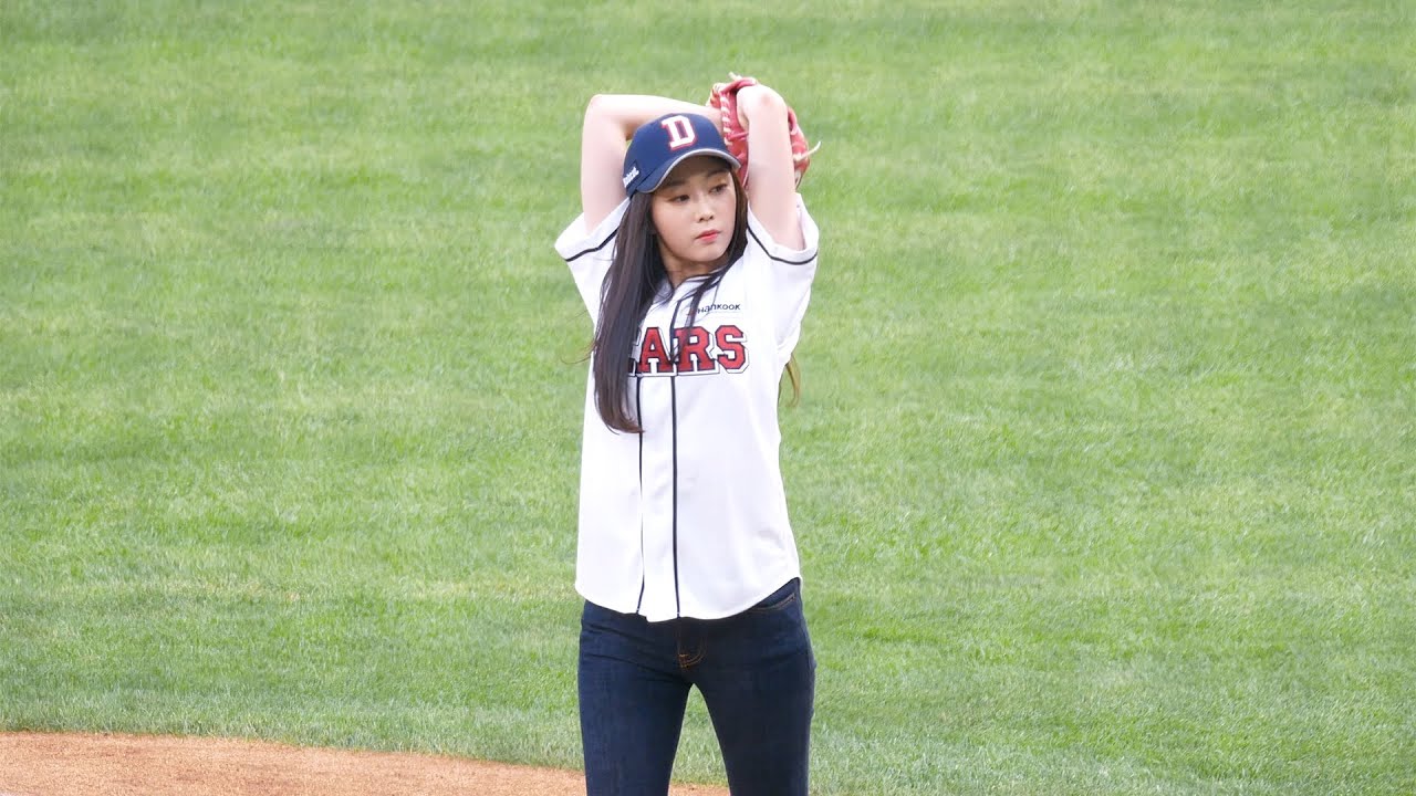 160629 러블리즈 서지수 잠실 야구장 시구