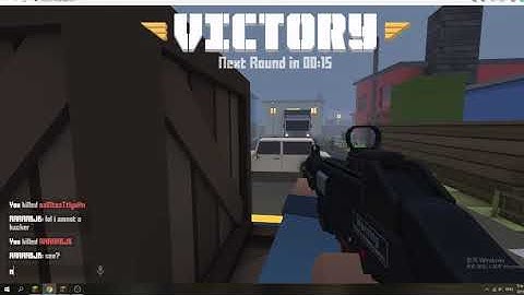 Krunker.io Sub-machine gun gameplay *hacker encountered??