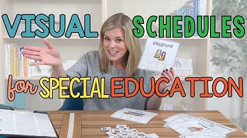 Quick & Easy Visual Schedules for Special Ed Classrooms and Homeschooling