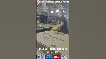 2 Piece Joint Box Stitching Machine | For Large Boxes – Nagpal Industries