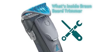 Braun Beard Trimmer, Whats Inside? How To Open?