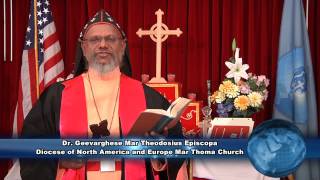 Dr. Geevarghese Mar Theodosius Episcopa Easter Message - 2013