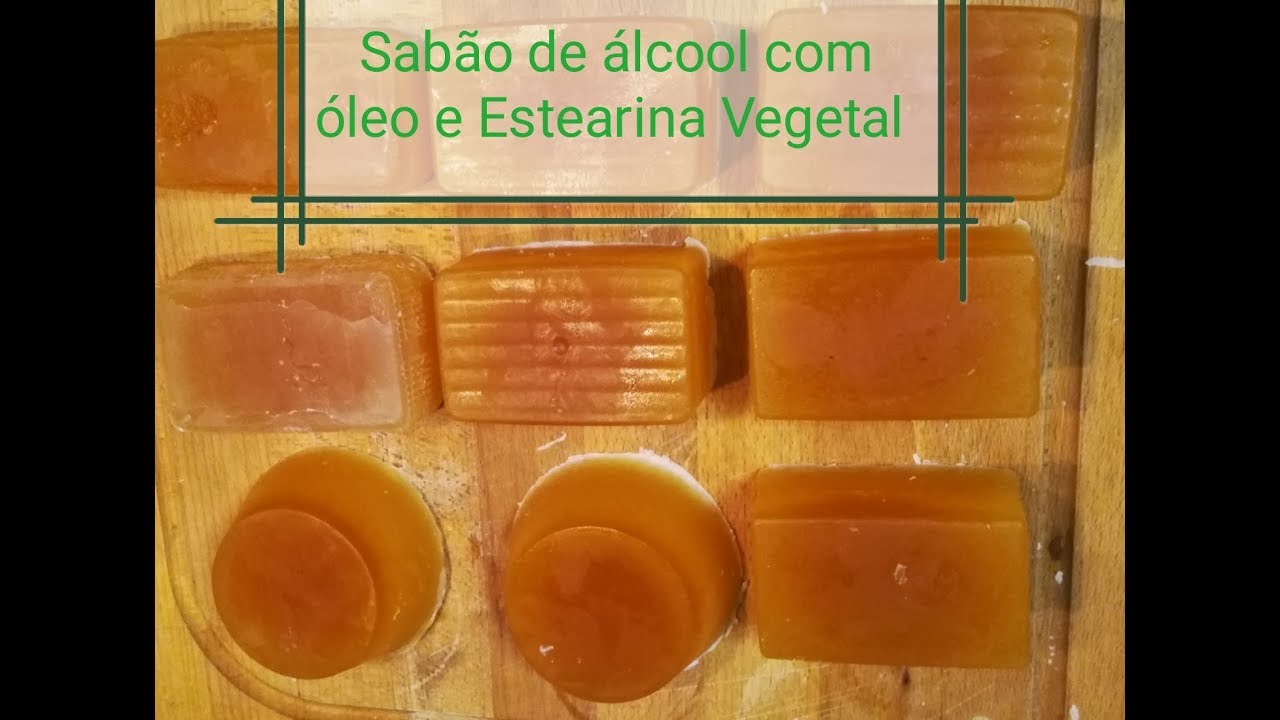 (( SABAO DE ALCOOL )) GLICERINADO COM OLEO E ESTEARINA VEGETAL DURO COMO PEDRA