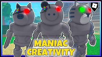How To Get "MANIAC CREATIVITY" BADGE MORPHS SERIES 4 in PIGGY BOOK 2 ALTERNATIVE VERSE | ROBLOX