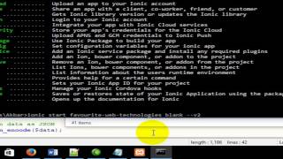 ionic php mysql