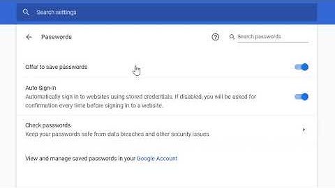 how to disable auto save password in chrome