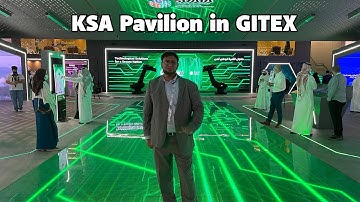 GITEX 2022 - The largest exhibition of robots, technology and artificial intelligence KSA Pavilion