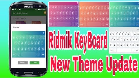 Ridmik keyboard new and latest theme update | চোখ ধাদানো আপডেট | দেখে নিন কিভাবে এই Theme অন করবেন