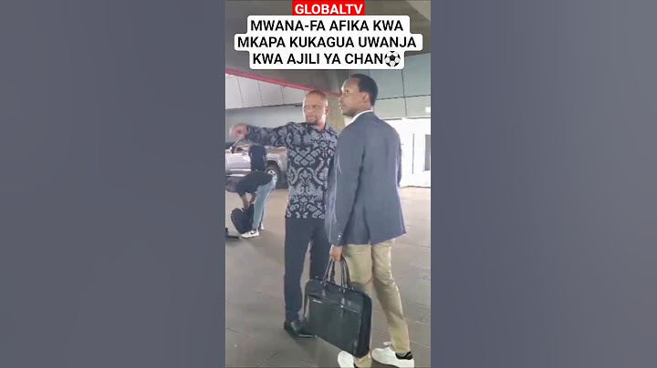 ⚽MWANA-FA AFIKA KWA MKAPA KUKAGUA UWANJA KWA AJILI YA CHAN⚽🔥🙏 #breaking #globaltv #mwanafa #live