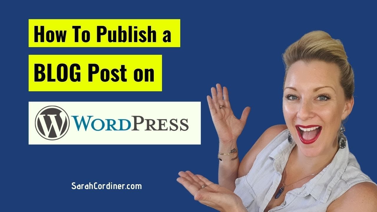 how to publish an article on wordpress