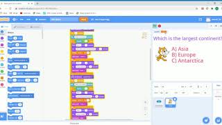 Scratch Project 3 - Quiz game