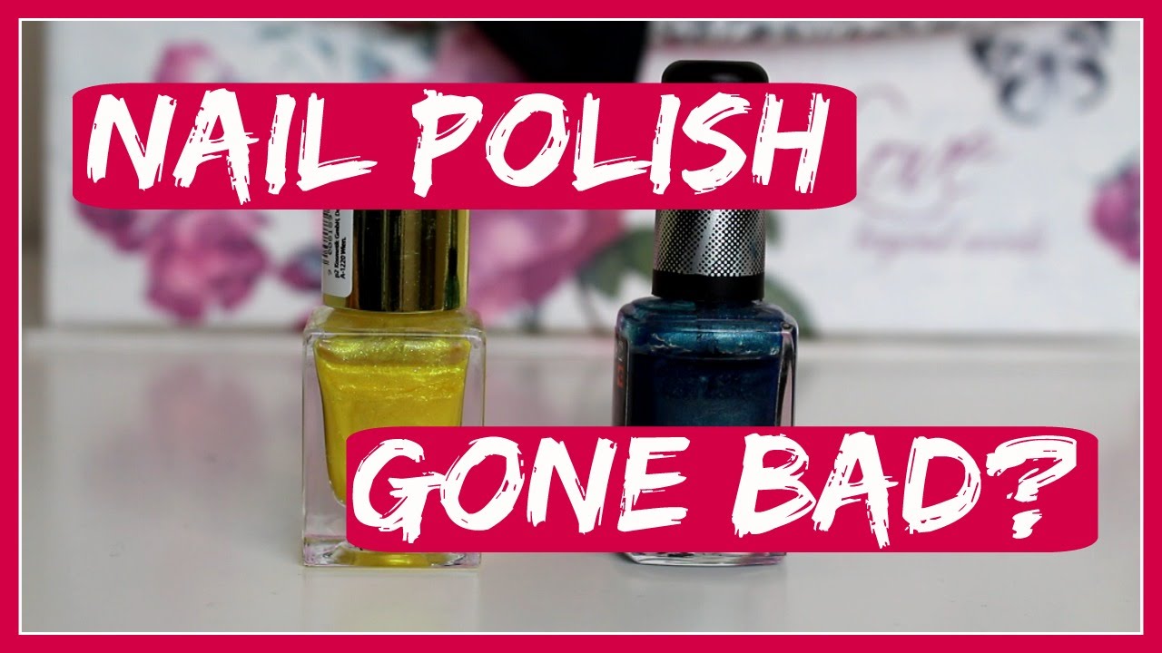 How to spot nail polish that's gone bad / Beauty hacks for nails - YouTube