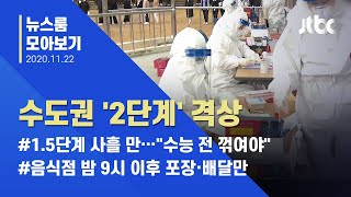 [뉴스룸 모아보기] "겨울 대유행 막아야"…수도권 '거리두기 2단계' 격상 / JTBC News