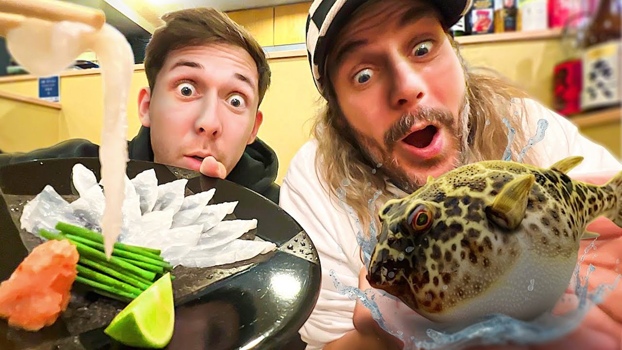 On juge le vrai fugu au Japon (poisson mortel)