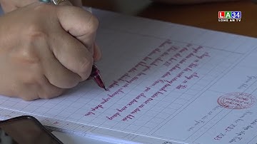 Cần Đước: Hội thi “Viết chữ đẹp” năm học 2022-2023 | LONG AN TV