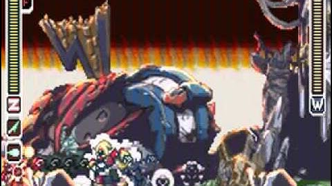 megaman zero 3 Model Z vs Omega Model Z