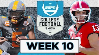 Reactions to No.1 Tennessee vs. No.3 Georgia + Week 10 Highlights | The College Football Show