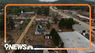 Biden gets first-hand look at flood-ravaged western North Carolina