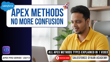 Master Apex Methods in Salesforce | Static, Void, Return & Constructor | Apex Pro Series Day 5