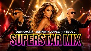 Jennifer Lopez ft Pitbull & Don Omar - PARTY ON FIRE | SUPERSTAR MIX | Full Bass DJ Remix 2026