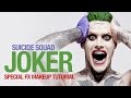 Suicide Squad Joker special fx makeup tutorial