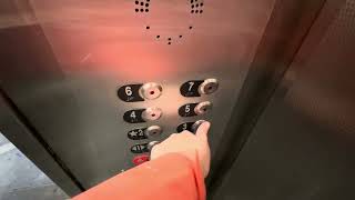 1967 Unknown Traction Elevator mb KONE | Parking Structure 1, PSU | Portland, OR