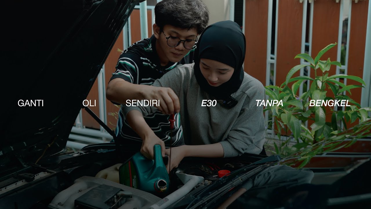 Ansellma Challenge GANTI OLI E30 sendiri!! Bisa Gak Ya?