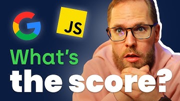 Google vs. JavaScript - What