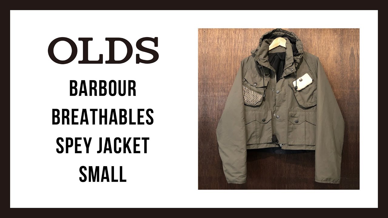 Barbour Breathables Spey Jacket Small｜バブアー 初期ブレーザブルス