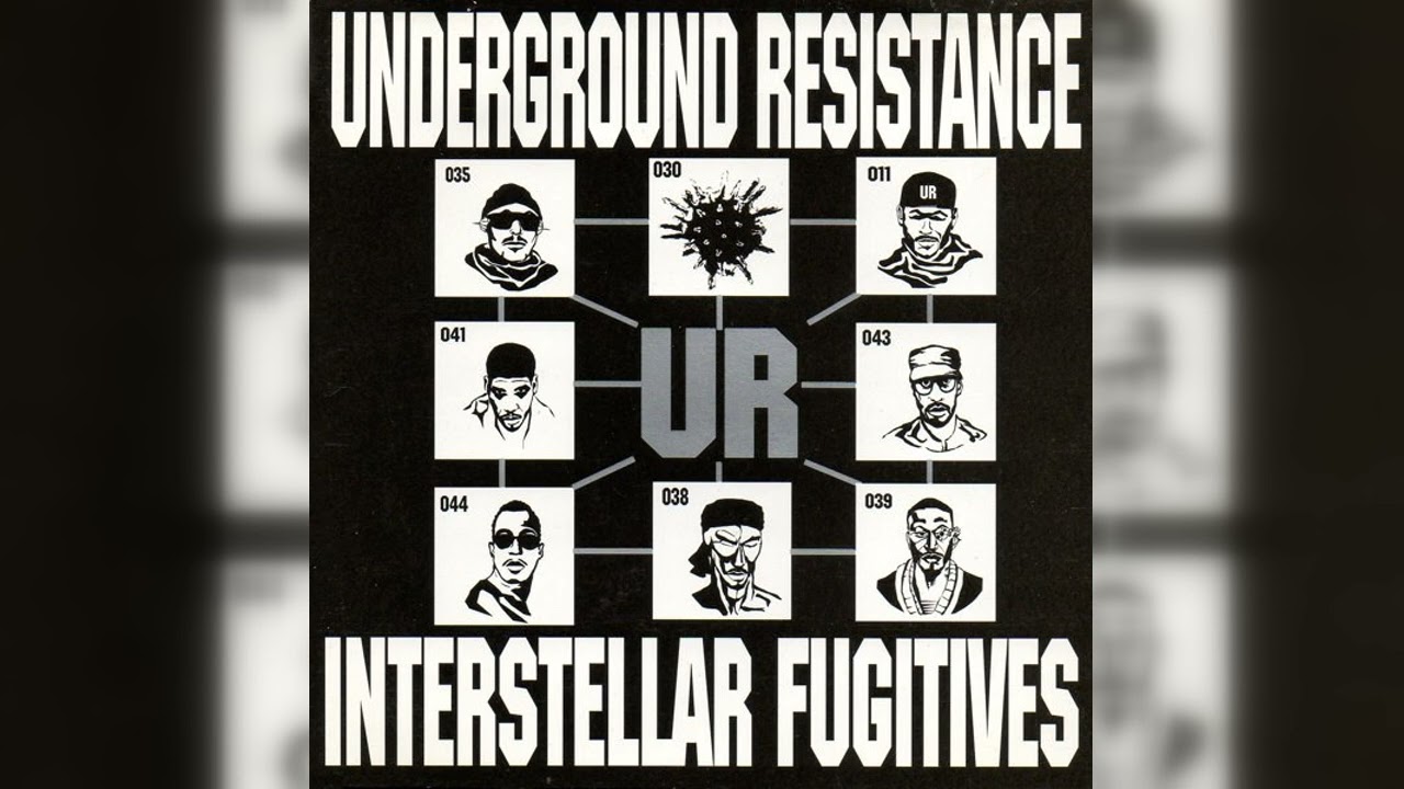 新品 3LP 『Interstellar Fugitives』UR-045 Underground Resistance – Interstellar Fugitives – 3 x Vinyl (12