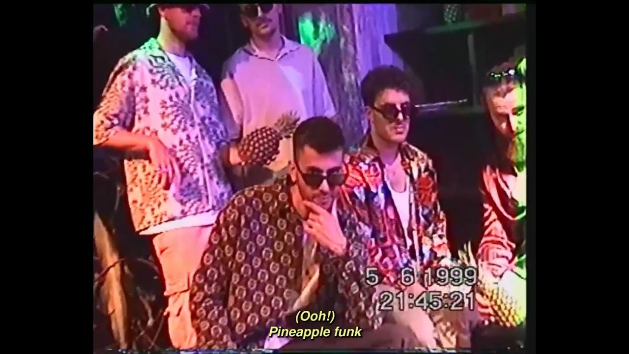 Kasper Nova & ParHasard - Pineapple Funk! (Retro Lyric Visualizer)