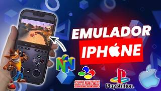 El Mejor EMULADOR PARA IPHONE de Juegos PS1 | N64 | SNES