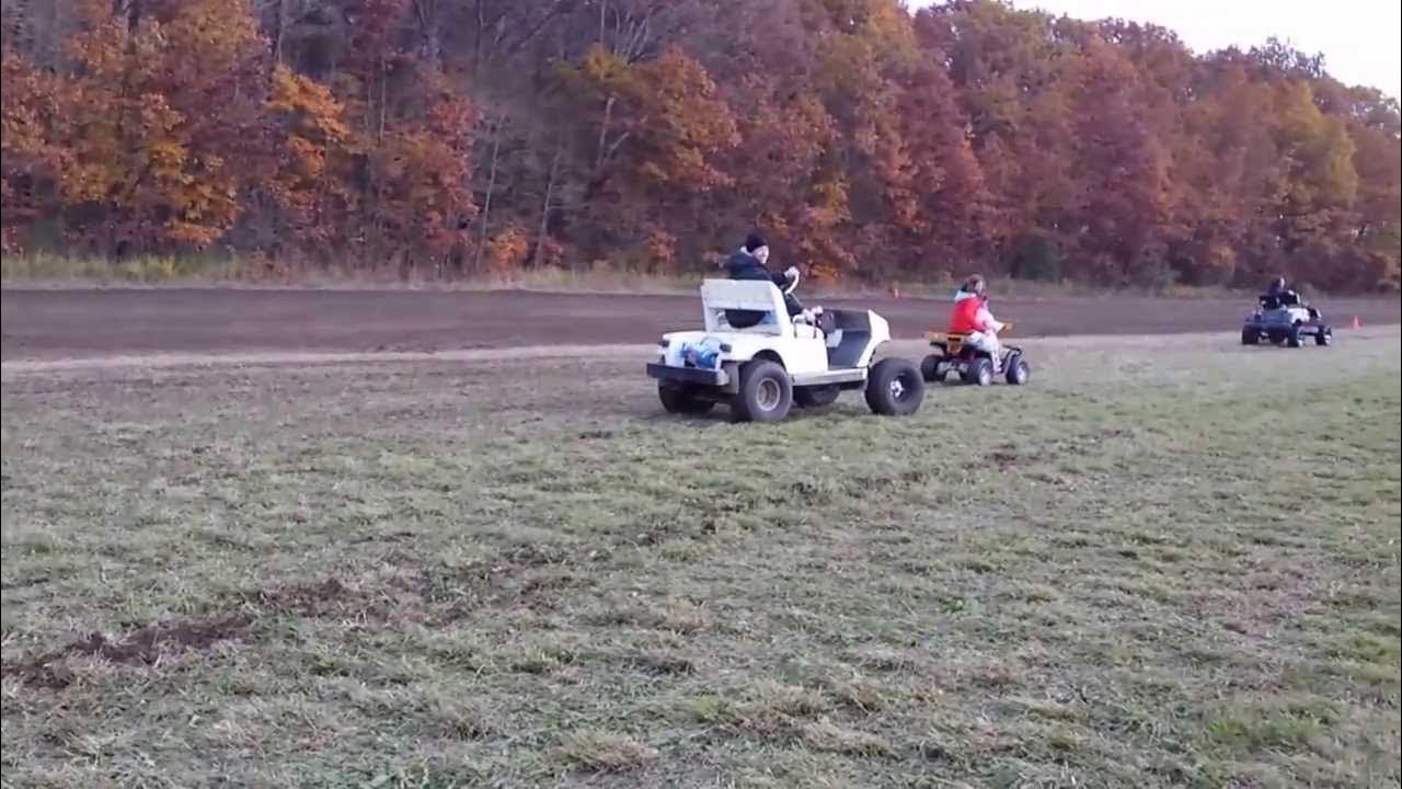 20hp golf cart on nitrous Horseshit Nationals 2013 YouTube