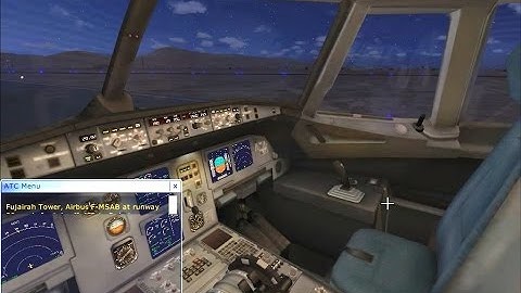 How to Take Off Airbus (A321) on FSX