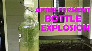 After Ferment Bottle Explosion