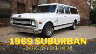 1969 Chevrolet Suburban  454 & A/C  SOLD!