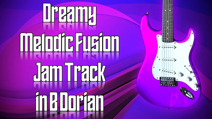 Dreamy Melodic Fusion Jam Track in B Dorian 🎸 Guitar Backing Track