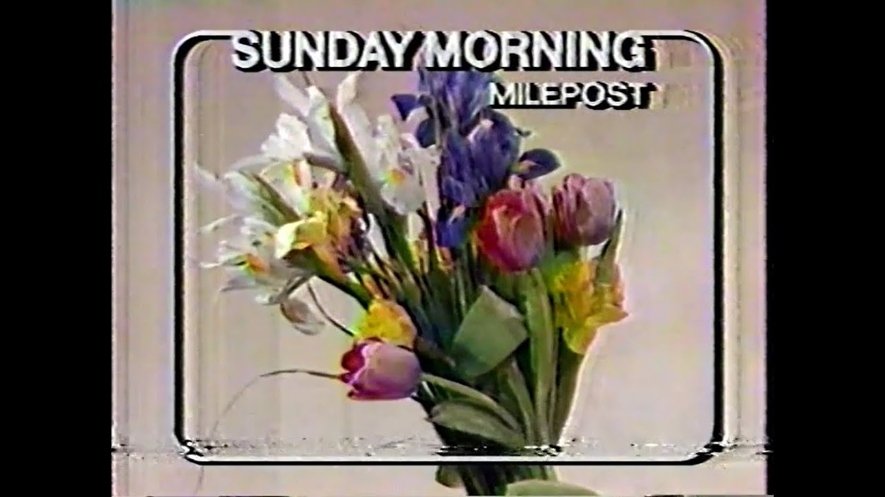 CBS Sunday Morning (March 26, 1989) YouTube