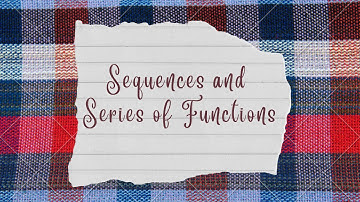 Sequences and Series of Function | Examples of Weierstrass M -Test | Lec- 7 | Prof. Ashwani Goyal