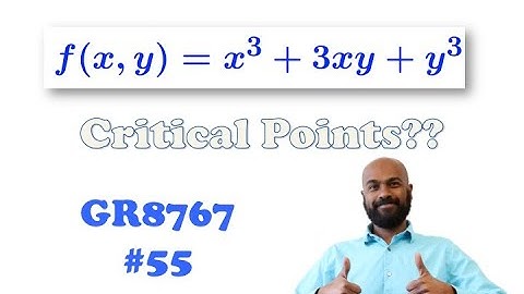 Math Subject GRE: MultiVar Calc GR8767 #55
