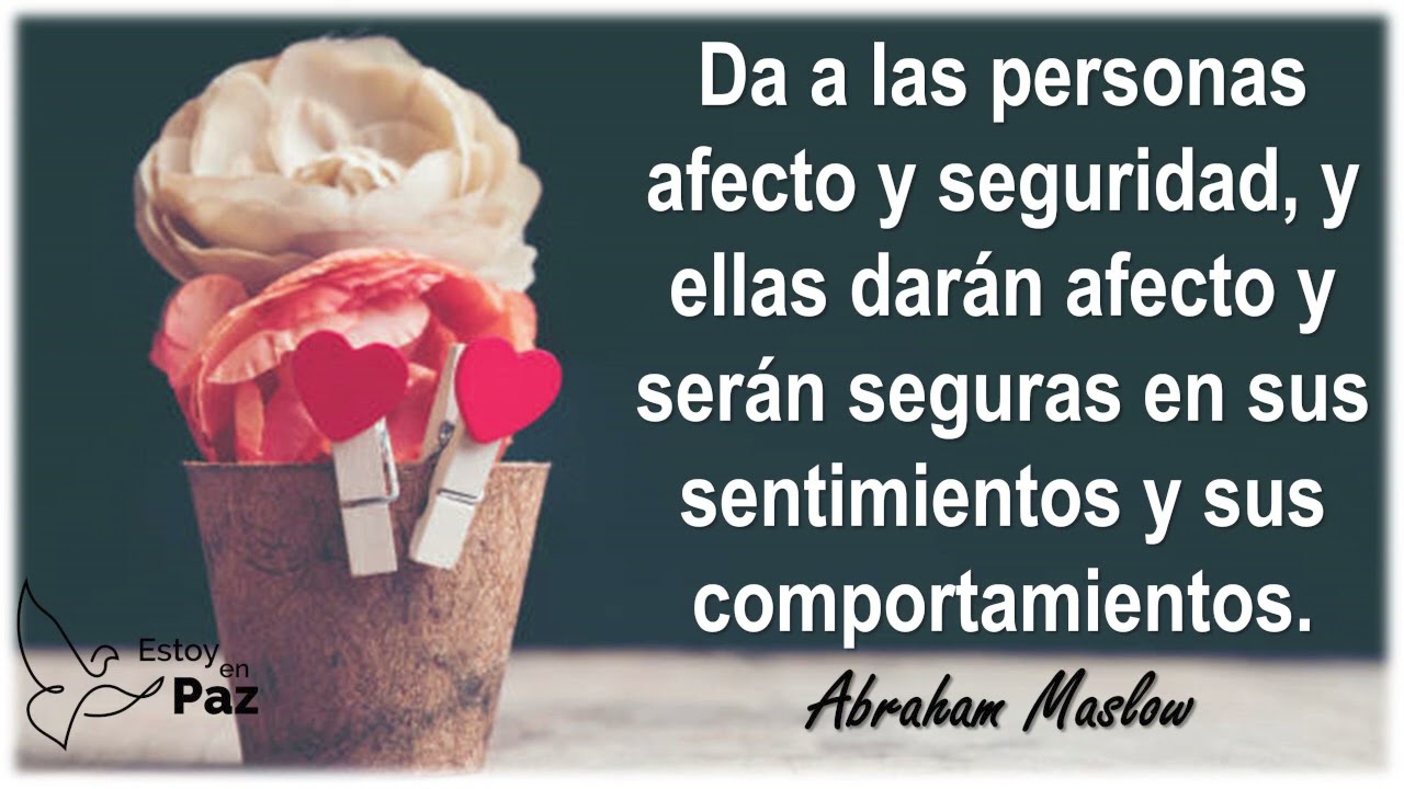 La Pirámide de Maslow (parte 4 de 7)
