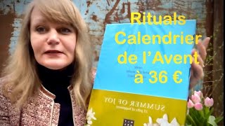 Rituals Unboxing du Calendrier de l’Avent au prix surprenant