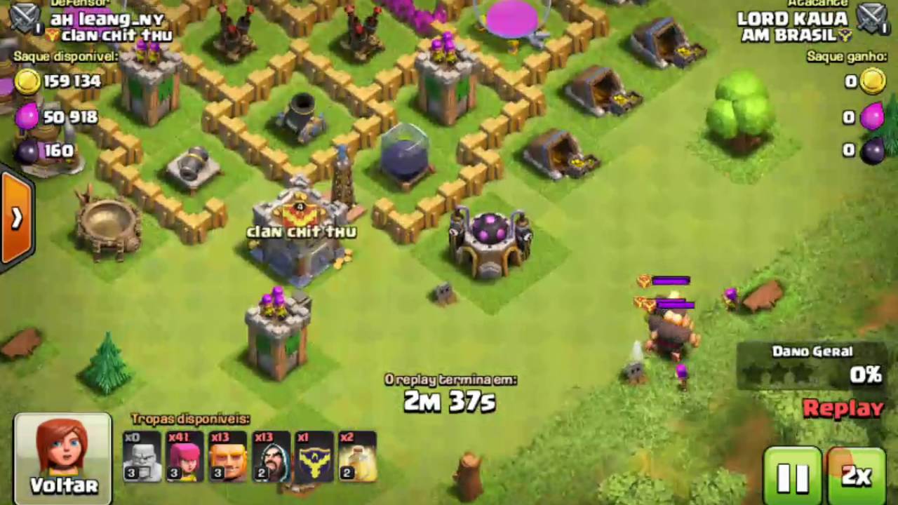 clash of clans/ataque em cv maior que o do cara\¥jonas¥ YouTube
