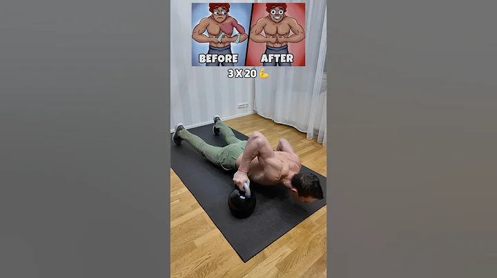 Think You’re Strong? Try This Killer Kettlebell Push-Up Challenge! 💪 #shorts #sport #motivation