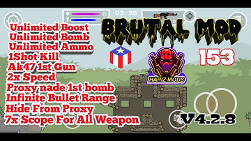 MiniMilitia Brutal Mod v4.2.8 | HARIZMODS | LINK IN THE DESCRIPTION