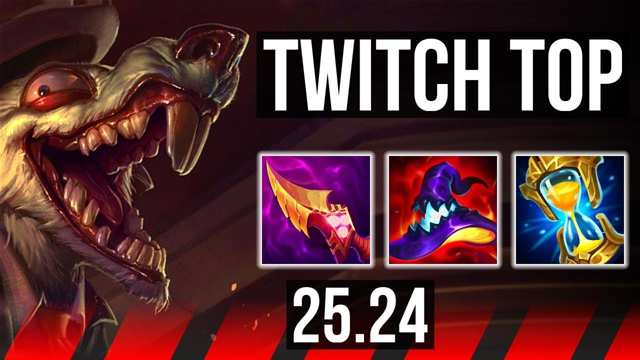 Watch Twitch outplay Gwen in Diamond elo! 
Learn what runes to use, what items to build, understand how to lane, teamfight, and outplay your opponents as #Twitch. 
/// #LeagueOfLegends high elo replay 
 
Thank you for watching! 
Did you learn something new? Share it in the comments! 
If you liked this video, please leave a thumbs up, if you disliked it, be sure to give me feedback in the comments. I appreciate your support! 
 
~~~| DOMISUMREPLAY |~~~ 
High elo replays for every role and champion. Improve your gameplay. Many uploads per day. 
 
~~~| WATCH MORE |~~~ 
Main channel: https://www.youtube.com/channel/UChkYqBSmrYsPjOTK2N4pdWg?sub_confirmation=1 
Twitch channel: https://www.youtube.com/channel/UCMDI6MH2H59R46En4_tTT_g?sub_confirmation=1 
 
More replays of: 
- Twitch vs Gwen: https://www.youtube.com/playlist?list=PLlAqesisEnwfTJyY3VggCt50Hp5ht7u-f 
- Twitch TOP: https://www.youtube.com/playlist?list=PLlAqesisEnwexCdvisLU6BQDagUlNYID2 
- Twitch: https://www.youtube.com/playlist?list=PL-TM5XNBRKzQVEzRfy8BFpIneWnvD6Cwh 
 
~~~| MATCH INFO |~~~ 
GAME TYPE: Ranked Solo/Duo 5v5 
REGION: EUW 
AVERAGE RANK: Diamond II 
SEASON: Season 2025 
PATCH: 25.24 
 
~~~| SPECTATED PLAYER |~~~ 
CHAMPION: Twitch 
SKIN: Crime City Twitch 
RANK: Diamond III 
RIOT ID: oxygen stealer # 11111 
OP.GG: https://op.gg/summoners/euw/oxygen+stealer-11111 
RUNES: PRECISION - Press The Attack, Presence Of Mind, Legend: Alacrity, Coup De Grace; SORCERY - Absolute Focus, Gathering Storm (Attack Speed + Adaptive Force + Health Scaling) 
 
~~~| OPPONENT |~~~ 
CHAMPION: Gwen 
SKIN: Cafe Cuties Gwen 
RANK: Diamond II 
RUNES: PRECISION - Conqueror, Triumph, Legend: Haste, Last Stand; RESOLVE - Second Wind, Revitalize (Attack Speed + Adaptive Force + Tenacity) 
 
I am not one of the summoners playing in the matches uploaded to this channel, so I am unfortunately unable to answer questions about decisions made by the summoners in the game. 
 
played at 2026-01-03 03|14|47 (CET); rec on wd-luchs at 2026-01-09 05|45|19 (CET); mtdt at 2026-01-09 06|44|51 (CET); EUW-7668798536-TOP-RED